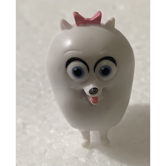 Secret Life Of Pets Blind Bag Series Gidget Max Snowball Lot of 3 Mini Figures - Picture 14 of 16